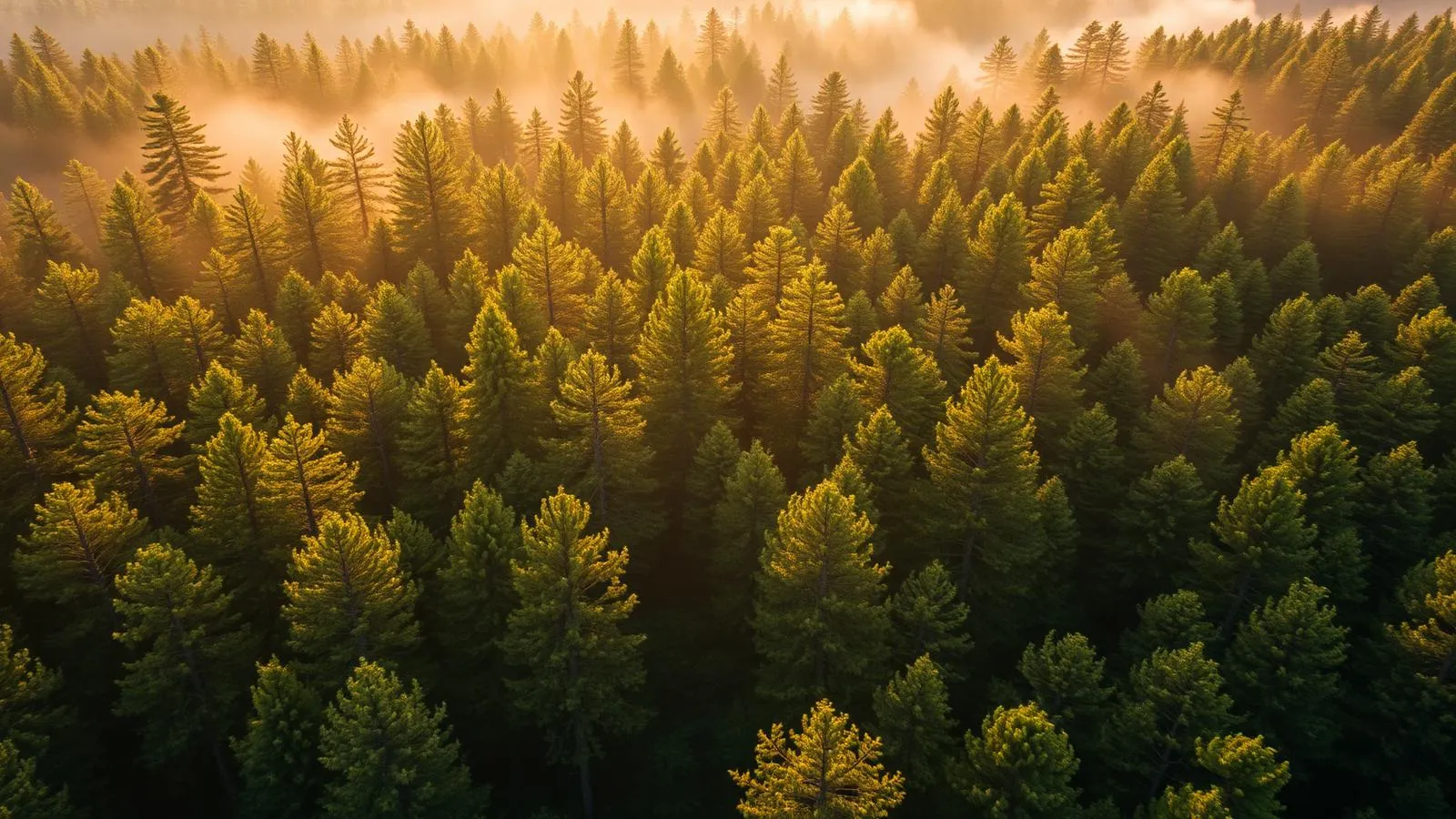 Pine forest in Oaxaca